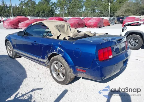 2006 Ford Mustang V6 from USA, damaged, VIN 1ZVFT84N465125579